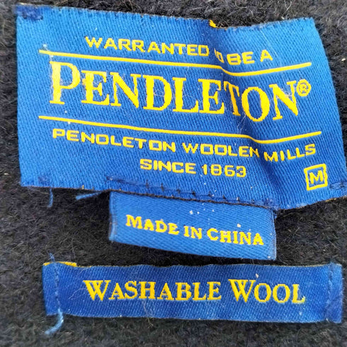ペンドルトン PENDLETON WASHABLE WOOL ウール クルーネックニット メンズ import:M
