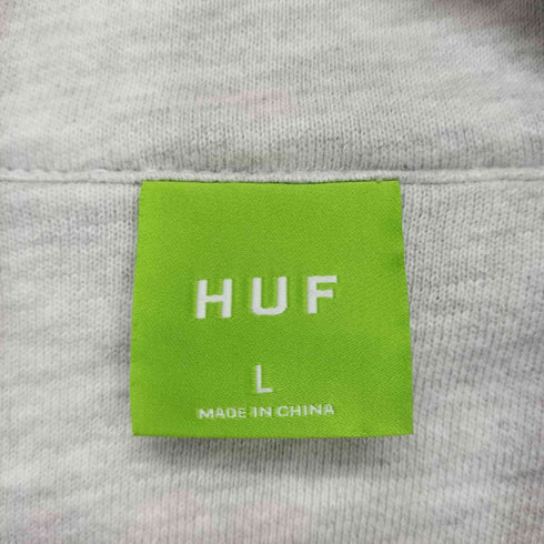 ハフ HUF DRAFT PICK S/S ZIP FLEECE メンズ import:L