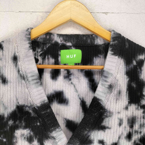 ハフ HUF BAR LOGO TIE DYE VEST メンズ import:L