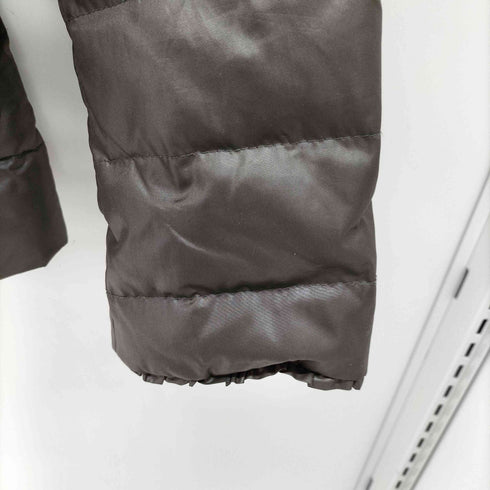 MB mint breez Y2K 短丈 フードファー ダウンジャケット レディース LL