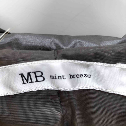 MB mint breez Y2K 短丈 フードファー ダウンジャケット レディース LL