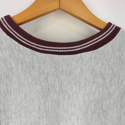 チャンピオン Champion 90s~00s リブライン 目無し REVERSE WEAVE リバースウィーブ クルーネック スウェット メンズ