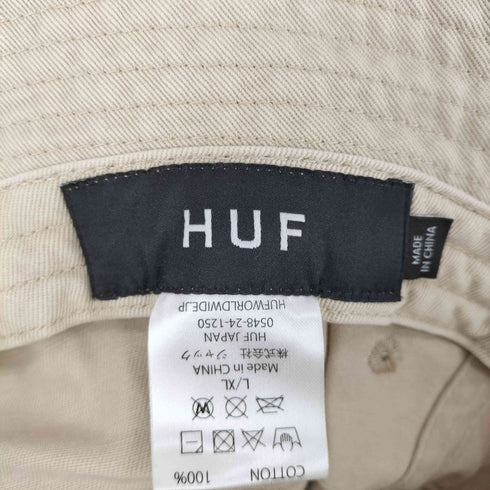 ハフ HUF SCRIPT BUCKET HAT メンズ