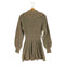 ワンアフターアナザーナイスクラップ one after another NICE CLAUP 25AW オフショルプリーツニットミニワンピ レディース JPN:S