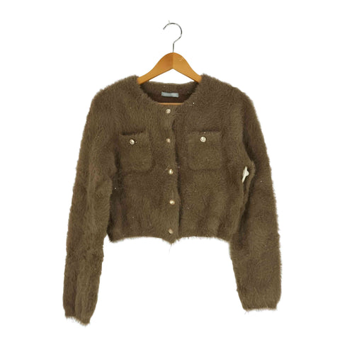 ジルバイジルスチュアート JILL by JILLSTUART スパンコールフェザーニットジャケット レディース FREE