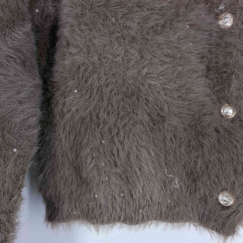 ジルバイジルスチュアート JILL by JILLSTUART スパンコールフェザーニットジャケット レディース FREE