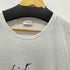 サンローランパリ SAINT LAURENT PARIS TV12 480406 YB1GN 9744 ロゴプリントコットン半袖Tシャツ メンズ JPN:XS