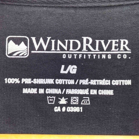 WINDRIVER ブランク ポロスウェット メンズ import:L