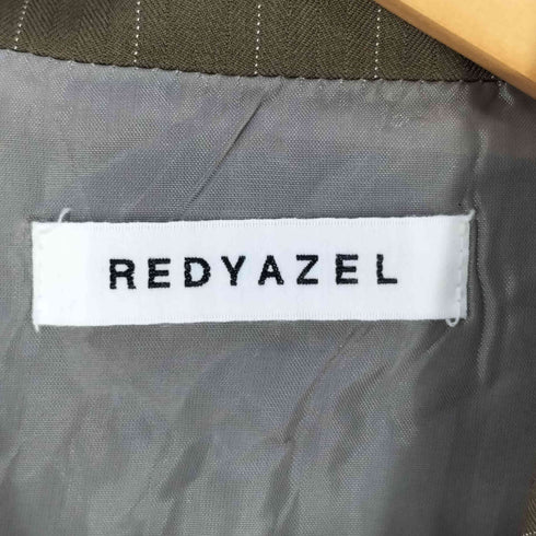 レディアゼル REDYAZEL サイドプリーツストライプワンピース レディース JPN:S