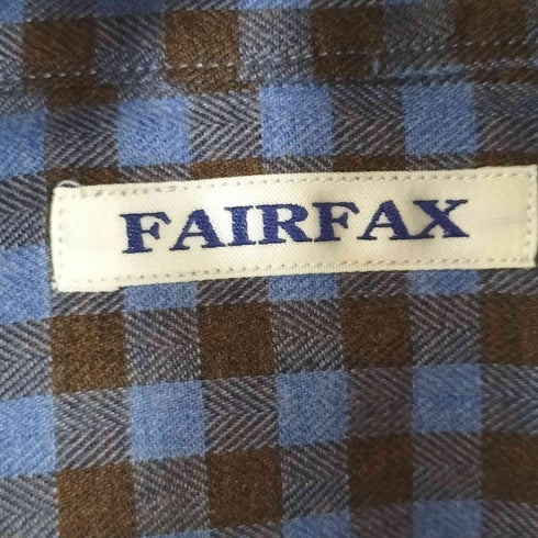 フェアファクス FAIRFAX L/Sチェックシャツ メンズ LL