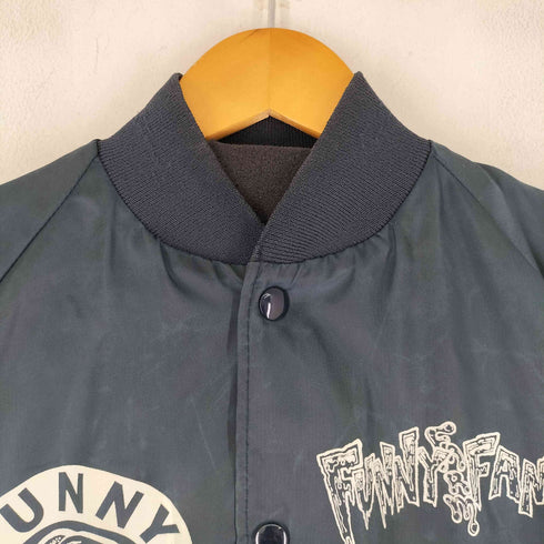 FUNNY FARM 両面プリントスタジャン メンズ import:S