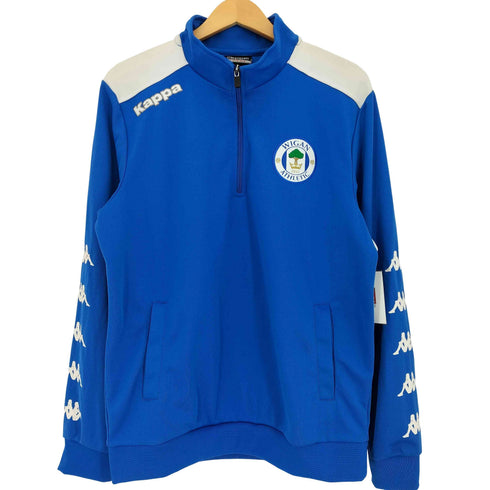 カッパ Kappa サッカー チームワッペン ハーフジップ トレーニング ジャージ メンズ import:L