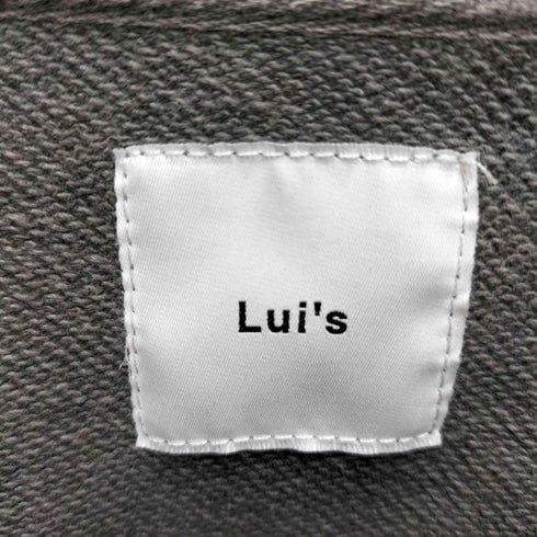 ルイス Luis クルーネックスウェット ダメージ加工 メンズ FREE