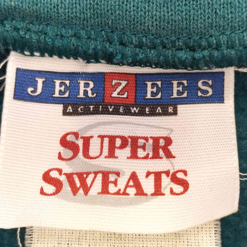 ジャージーズ JERZEES 90-00s ブランク ハーフジップ スウェット メンズ