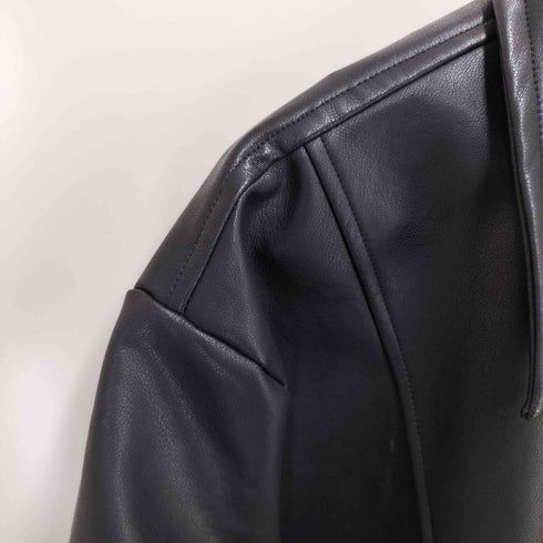 ピーナッツ PEANUTS フェイクレザージャケット メンズ JPN:L