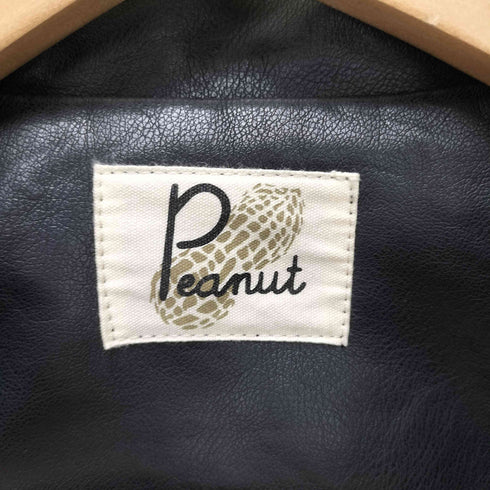 ピーナッツ PEANUTS フェイクレザージャケット メンズ JPN:L