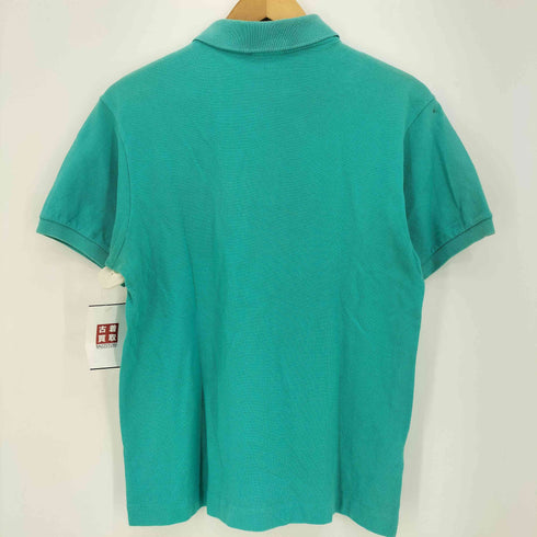 ラコステ LACOSTE 90s ワンポイントロゴ 鹿の子 ポロシャツ メンズ 3