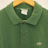 ラコステ LACOSTE 90s ワンポイントロゴ 鹿の子 ポロシャツ メンズ 4