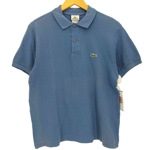 ラコステ LACOSTE 90s ワンポイントロゴ 鹿の子 ポロシャツ メンズ 3