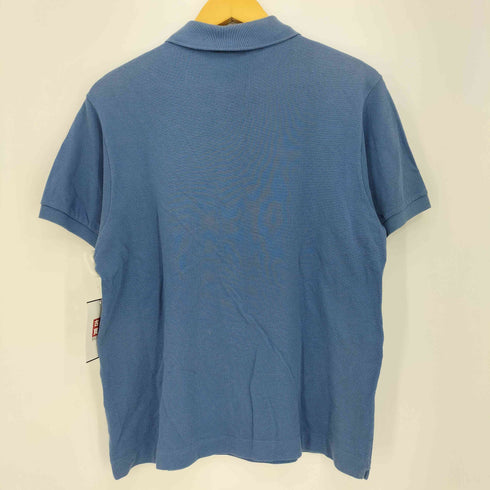 ラコステ LACOSTE 90s ワンポイントロゴ 鹿の子 ポロシャツ メンズ 3
