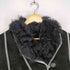 shearing lamb suede ラムスエードパイピングデザインコート レディース 42
