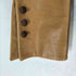 アンクライン ANNE KLEIN cow leather エルボーパッチ付カウレザー2Bテーラードジャケット レディース 9