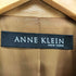 アンクライン ANNE KLEIN cow leather エルボーパッチ付カウレザー2Bテーラードジャケット レディース 9