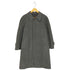 LONNER ラグランスリーブウール比翼ステンカラーコート メンズ 96