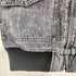ポロジーンズカンパニーラルフローレン POLO JEANS COMPANY RALPH LAUREN ブラックデニムブルゾンジャケット レディース S