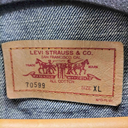 リーバイス Levis 00s 70599 デニムジャケット メンズ JPN:XL