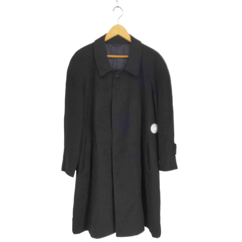 Valentino Rudy pure cashmere カシミヤ100比翼ステンカラーコート メンズ