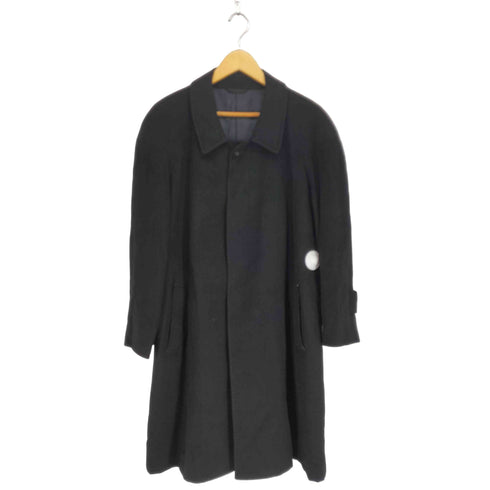 Valentino Rudy pure cashmere カシミヤ100比翼ステンカラーコート メンズ