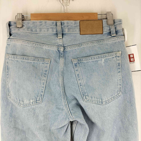 ザラ ZARA ダメージ加工 ストレートデニムパンツ メンズ US:30-31