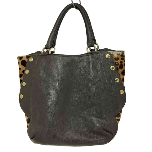 フルラ FURLA ハラコ レザー トートバッグ レディース
