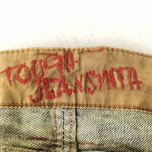 タフジーンズスミス TOUGH Jeansmith ダメージ加工 ストレートデニム Y2K グランジ メンズ
