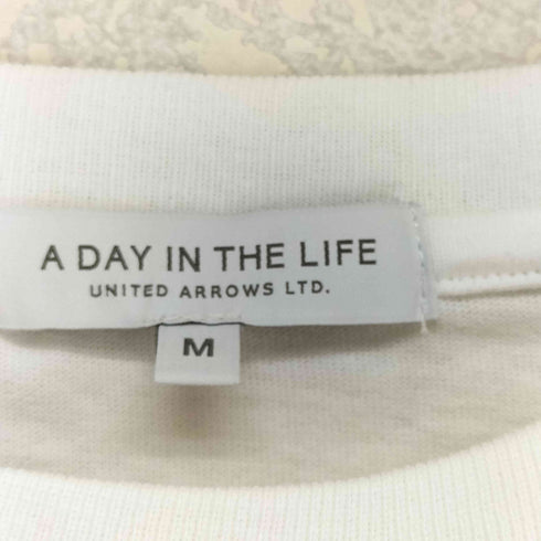 アデイインザライフユナイテッドアローズ A day in the life UNITED ARROWS フィッシングプリントリラックスカットソー メンズ M