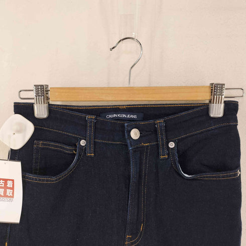カルバンクラインジーンズ Calvin Klein Jeans High-rise Skinny スキニーデニムパンツ レディース 26X30