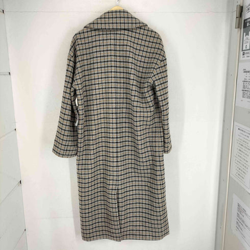 ギャップ Gap グレンチェックオーバーサイズロングコート レディース import:M