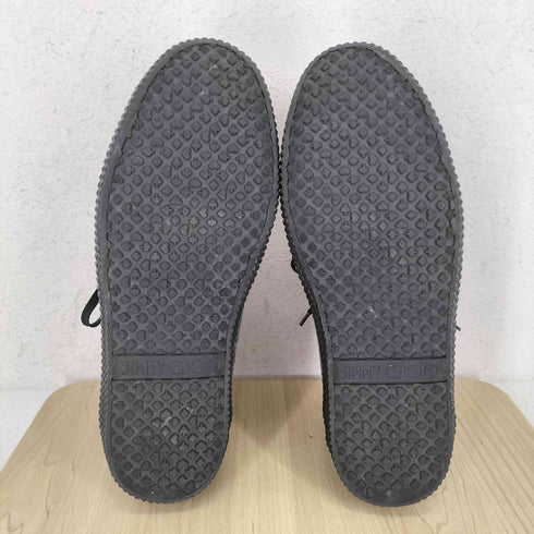 ジミーチュウ JIMMY CHOO MADE IN SPAIN VERLEY パイソン切替ハイカットスニーカー メンズ 41