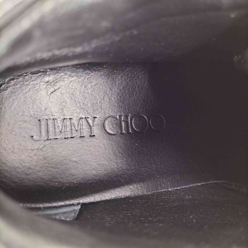 ジミーチュウ JIMMY CHOO MADE IN SPAIN VERLEY パイソン切替ハイカットスニーカー メンズ 41