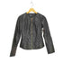 ザラ ZARA フェイクレザーノーカラージャケット レディース import:M