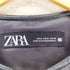 ザラ ZARA フェイクレザーノーカラージャケット レディース import:M
