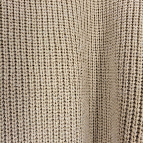 VENEZIA VITALE 90S アクリル 畦編み クルーネック ニット メンズ 1X