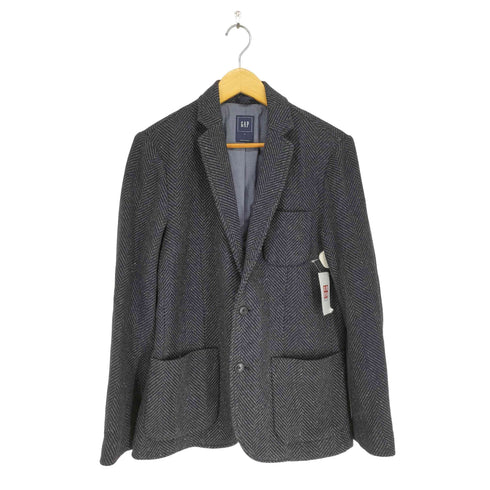 ギャップ Gap カラーネップヘリンボーンジャケット メンズ import:S