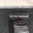 エンポリオアルマーニ EMPORIO ARMANI ロゴデザインウールアクリルマフラー メンズ