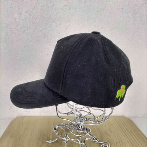 ルシアンペラフィネ Lucien Pellat-Finet クローバー刺繍スカルラインストーンキャップ メンズ