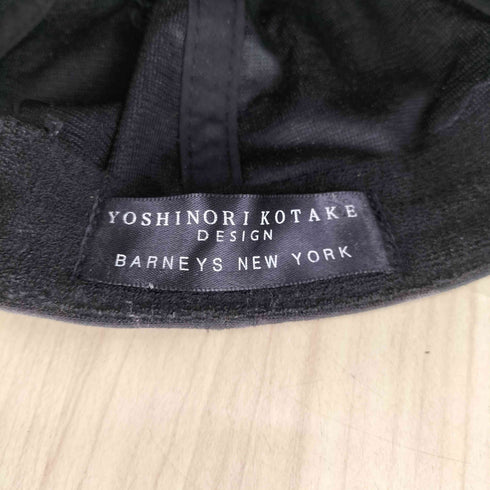 バーニーズニューヨーク BARNEYS NEWYORK カモ柄ナンバリングデザインキャップ メンズ