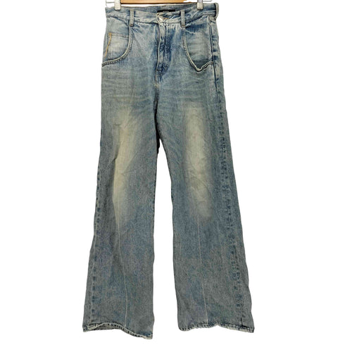 エモダ EMODA ルーズワイドハイウエストジーンズ レディース JPN:M