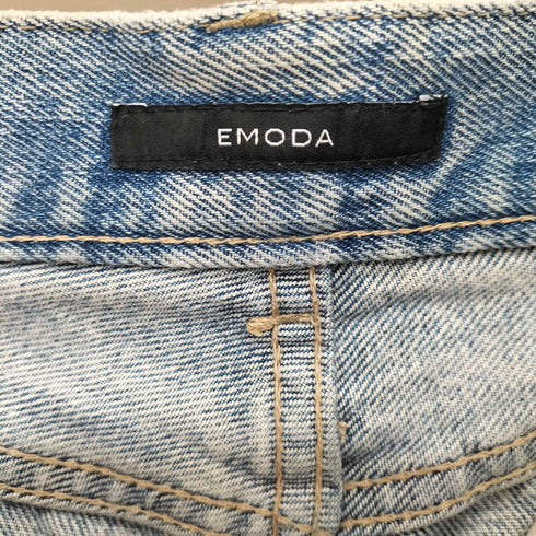エモダ EMODA ルーズワイドハイウエストジーンズ レディース JPN:M