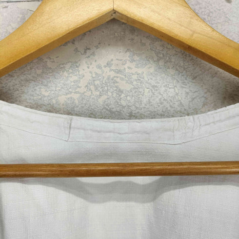フランスアンティークリネン刺繍ブラウス レディース